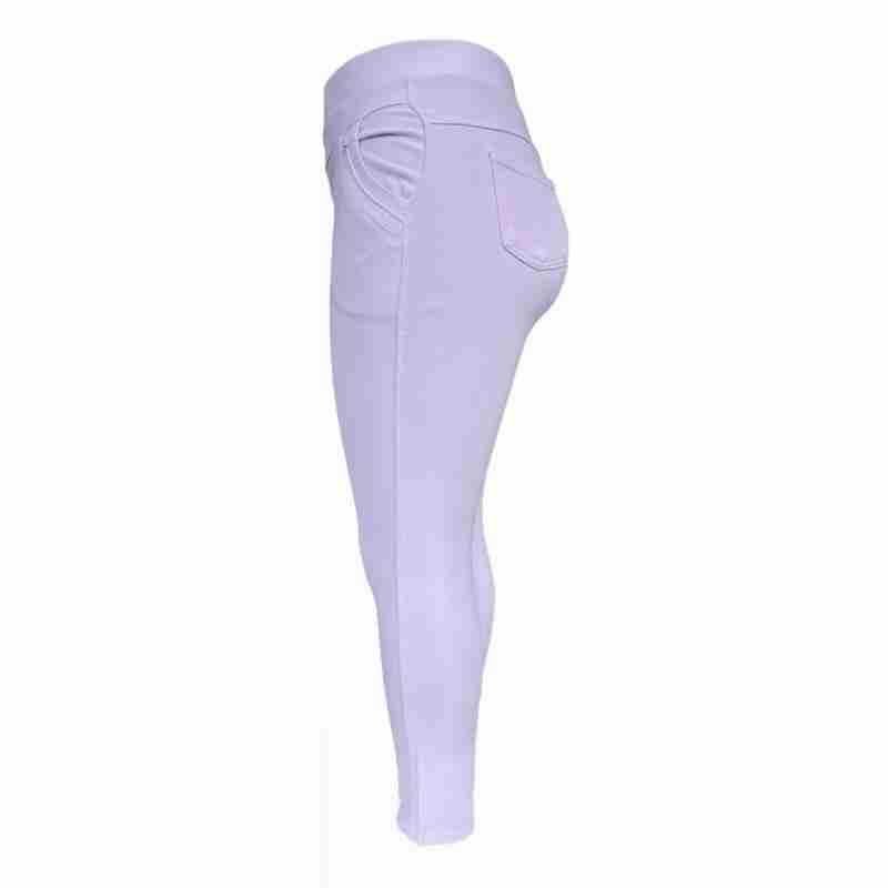 Zacht Lila Comfortbroek